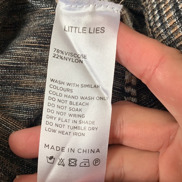 LITTLE LIES Wide Leg Lounge Pant - Picture 12 of 16